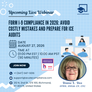 Form I-9 Compliance in 2026: Avoid Costly Mistakes and Prepare for ICE Audits